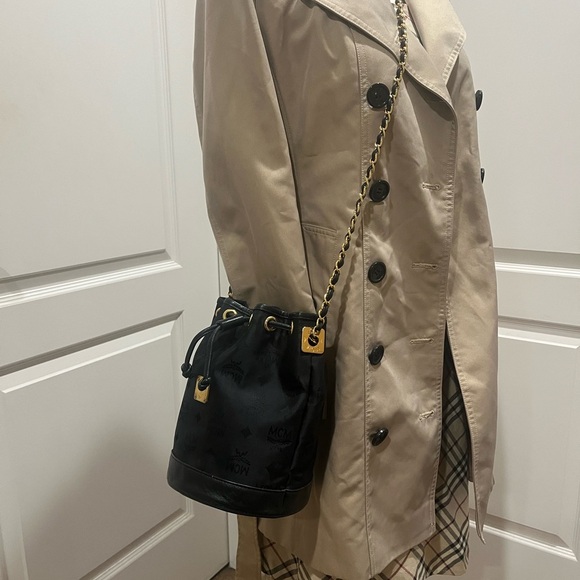 MCM SMALL VINTAGE DRAWSTRING BAG - Picture 11 of 12